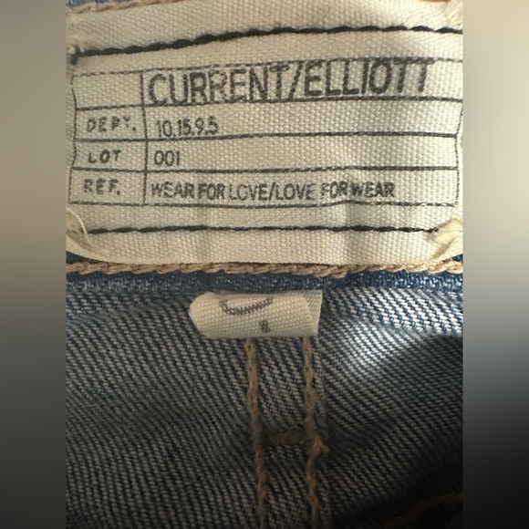 Current/Elliot Blue Denim Skirt size 30 - Picture 6 of 10